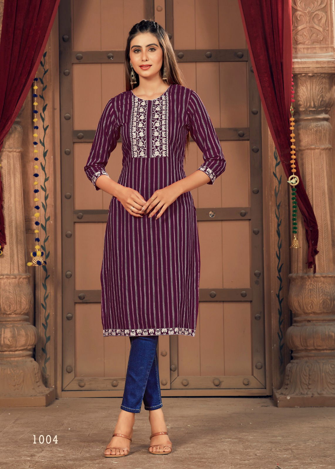 Banwarey Geeta V 3 Designer Plus Size Kurtis Catalog